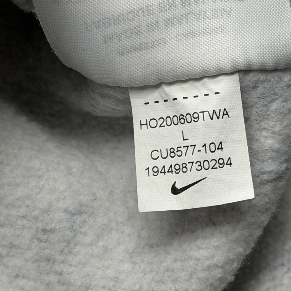 Nike Sweatshirt Youth Large Multicolor Fleece Pullover Gold Swoosh‎ CU8577-104